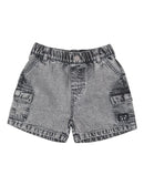 Animal Crackers | Worn Short in Washed Black