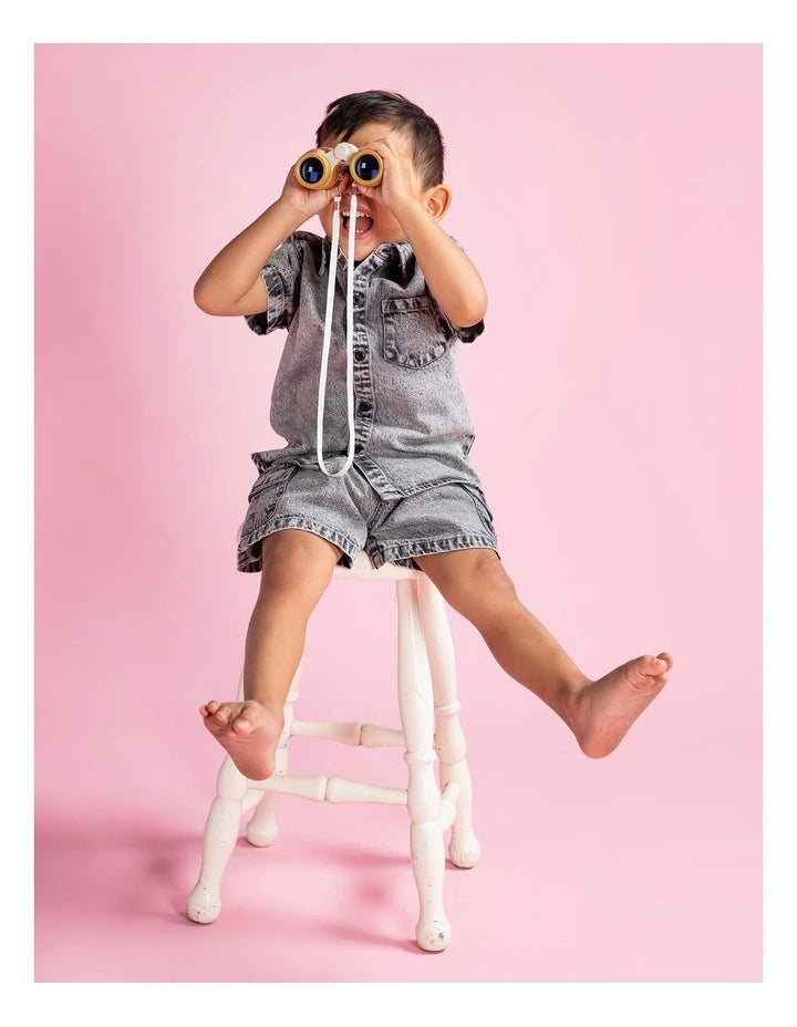 Animal Crackers | Worn Short in Washed Black