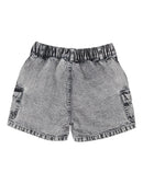 Animal Crackers | Worn Short in Washed Black