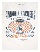 Animal Crackers | Speedy Tee in Vintage White