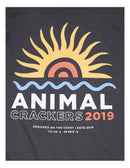 Animal Crackers | Ocean Rise Tee in Charcoal