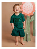Animal Crackers | Summer Raffi Tee - Teal