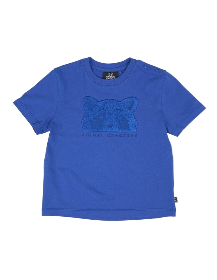 Animal Crackers | Summer Raffi Tee in Electric Blue