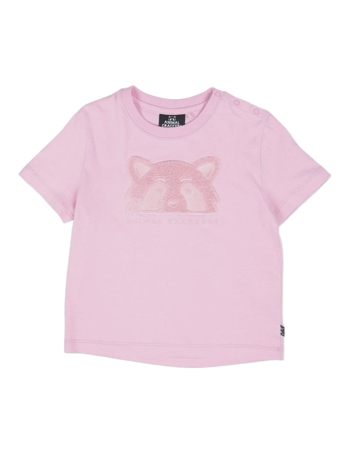 Animal Crackers | Summer Raffi Tee in Nostalgic Pink