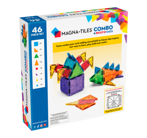 Magna-Tiles | Combo 46-Piece Set
