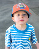 Band Of Boys | Blue Striped Smile Tee