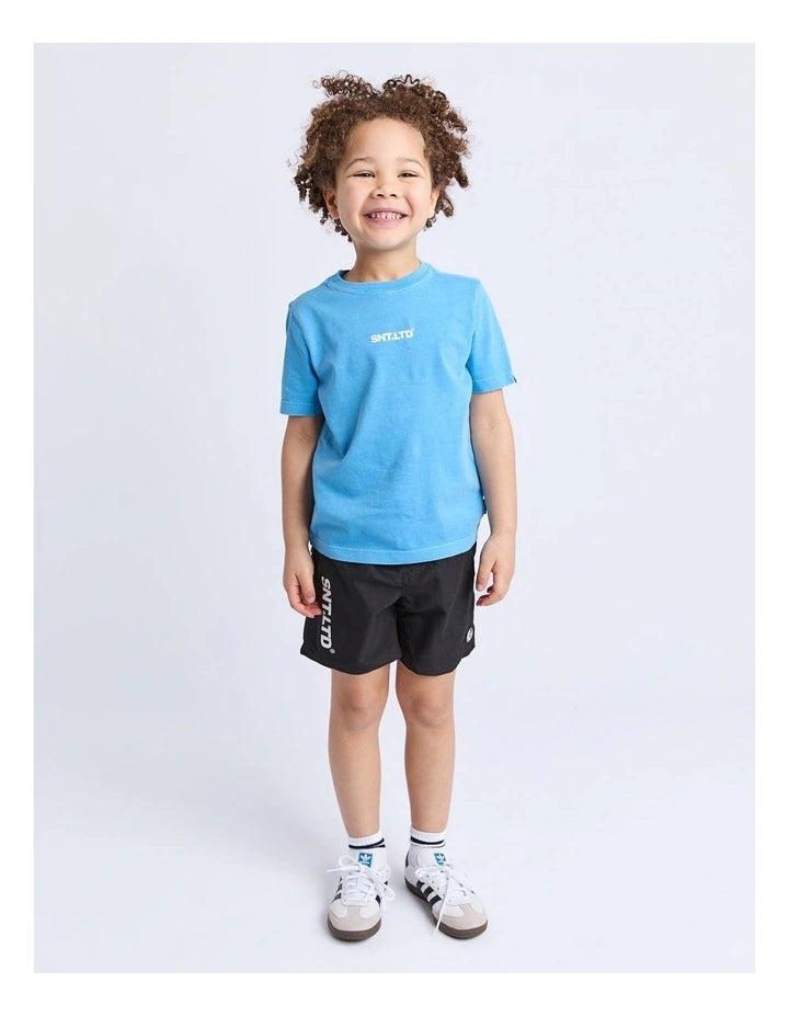 St Goliath | Pace Tee (3-7 Years) in Blue