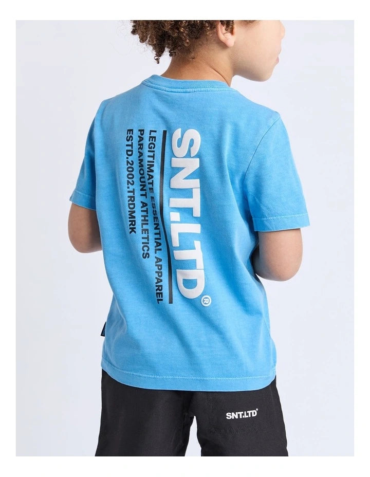 St Goliath | Pace Tee (3-7 Years) in Blue