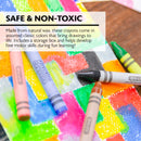 Bazic | 8 Colour Premium Jumbo Crayons