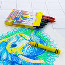 Bazic | 8 Colour Premium Jumbo Crayons