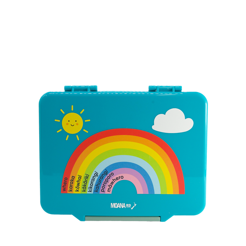 Te Reo Māori Rainbow luncbox