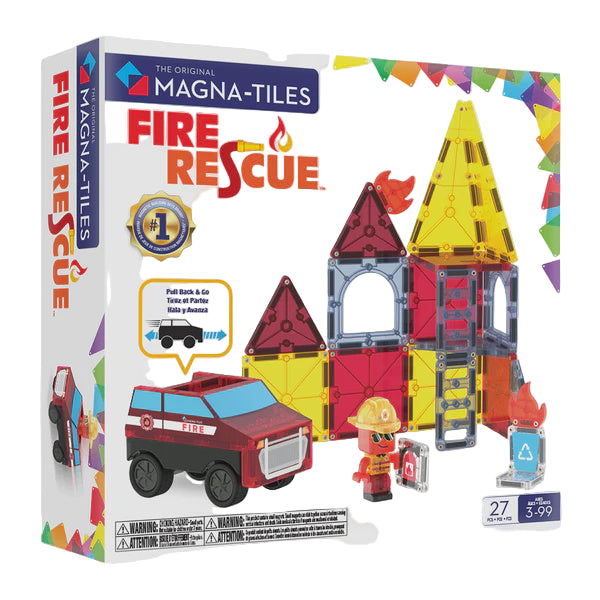 Magna-Tiles | Fire   Rescue™   27   Piece   Set