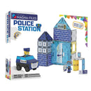 Magna -Tiles | Police   Station™   35   Piece   Set