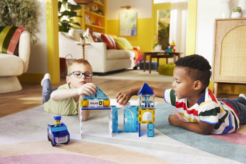 Magna -Tiles | Police   Station™   35   Piece   Set
