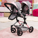 Bayer | Limited TWIN DOLLS PRAM Pink & Grey RRP $259.99