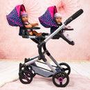 BAYER | TWIN DOLLS PRAM Navy