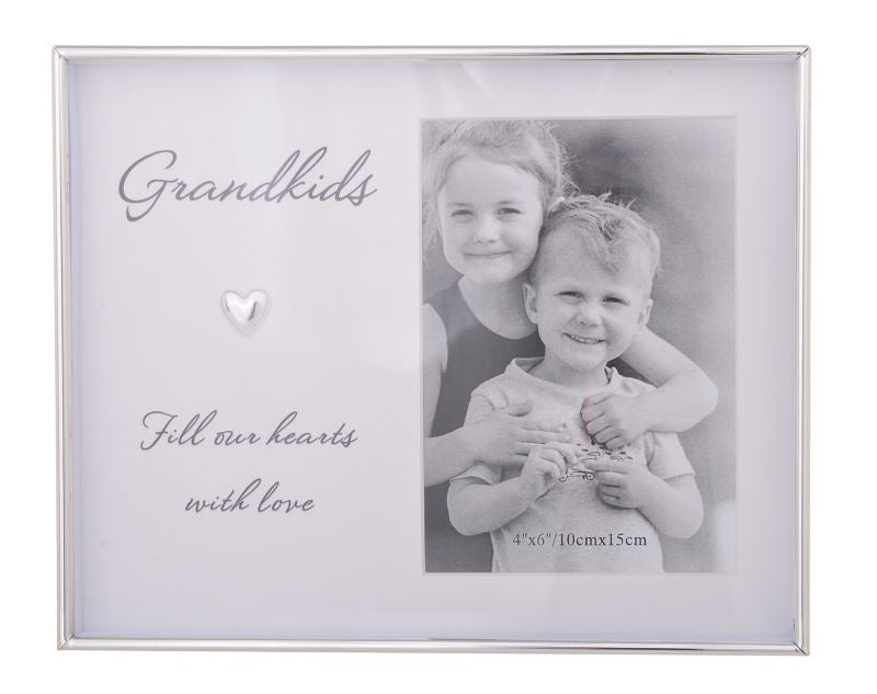 4x6 Love Heart Grandkids Frame