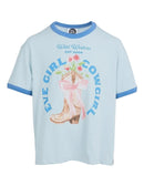 Eve Girl | Rodeo Ringer Tee (8-14 Years) in Light Blue