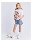 Eve Girl | Western Tee (8 - 14 Years) in Pink