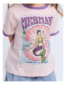 Eve Girl Mermaid Ringer Tee