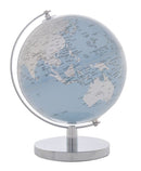 Silver Blue Globe 27cm
