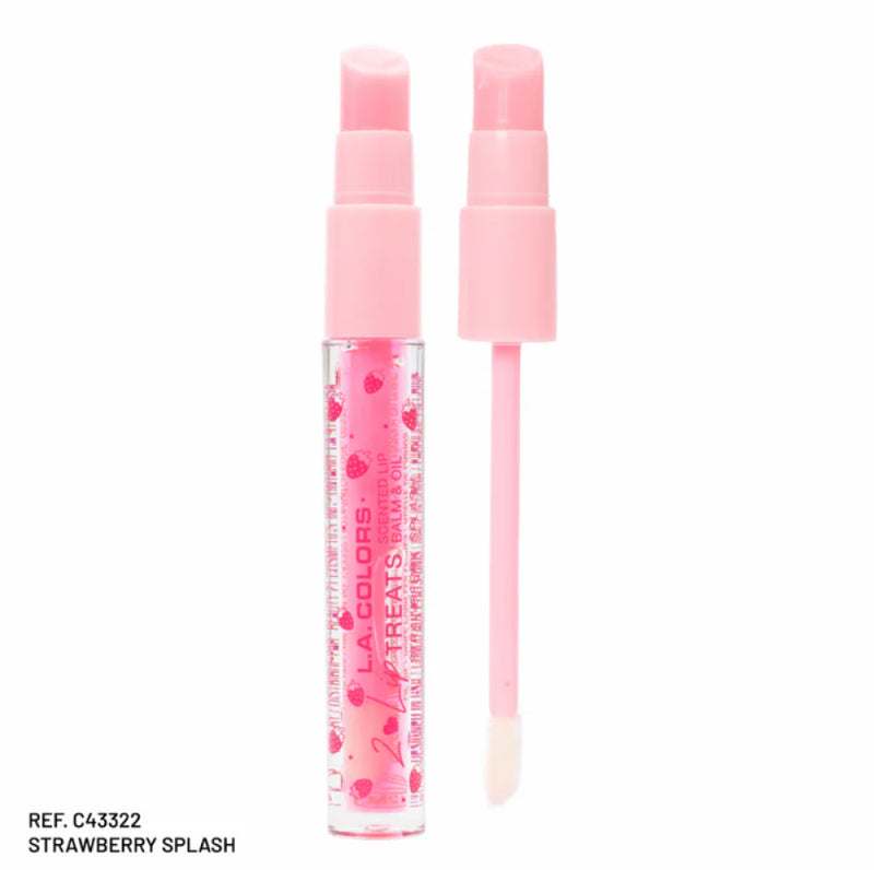 L.A Colors 2 in 1 Lip Treats Lip Oil & Lip Balm