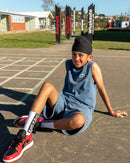 Band Of Boys | Blue Wash Seam Front Shorts