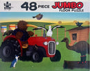Pee Wee the Kiwi - 48 Piece Farm Adventure Floor Puzzle