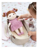 Living Textiles | Cotton Rope Doll Basket Blush
