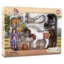 CollectA - Gift Hobby Rider w/ Animals & Accessories (Emma)