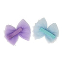 Pink Poppy Glitter Butterfly Bow Hair Clip