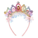 Pink Poppy Mermaid Crown Headband