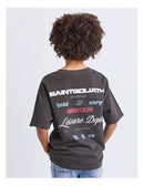 St Goliath  Road Trip Tee (8-14 Years) in coal