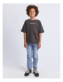St Goliath  Road Trip Tee (8-14 Years) in coal