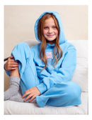 Eve Girl | Sports Club Hoodie-Blue 8-14yrs