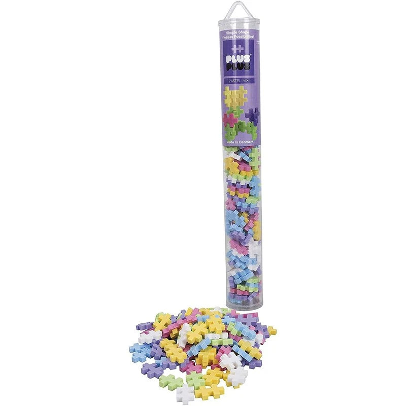 Plus Plus 100pc Tube - Pastel Mix