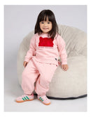 Animal Crackers | Contrast Raffi Crew-Pink