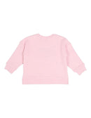 Animal Crackers | Contrast Raffi Crew-Pink