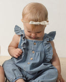 Quincy Mae | Nova Romper - Chambray