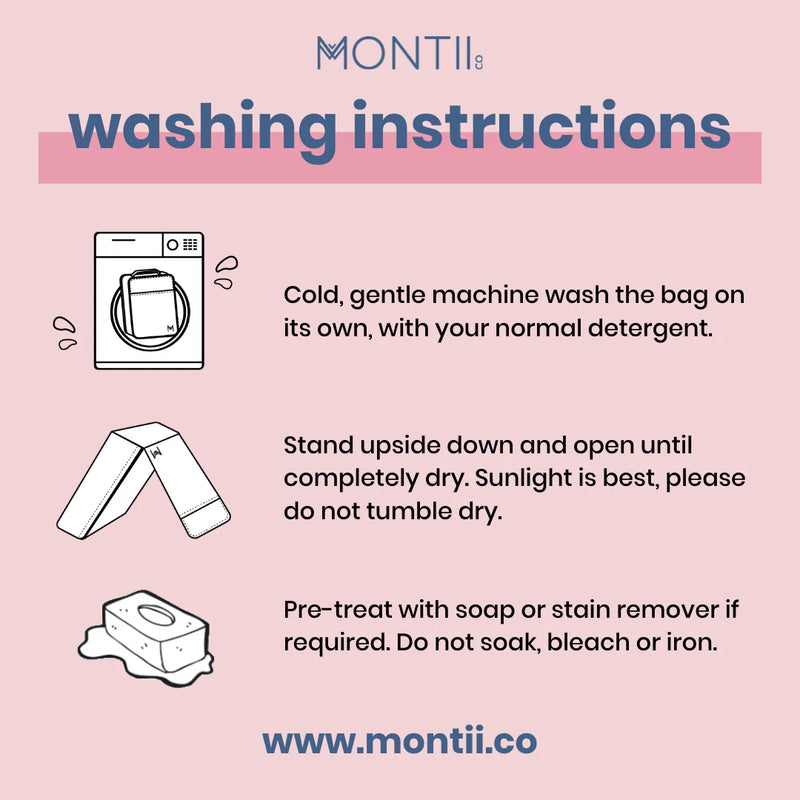 MontiiCo Insulated Lunch Bag - Black Gingham