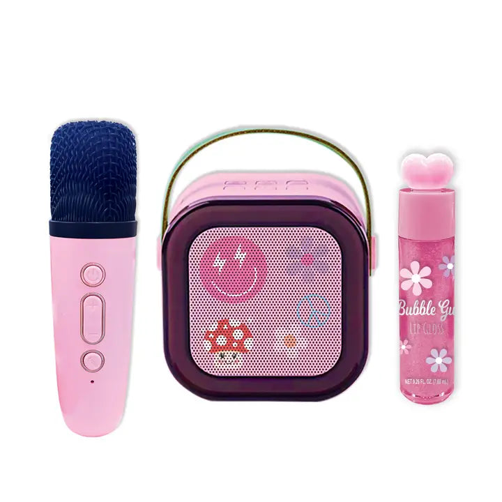 Hot Focus | LED Wireless Karaoke - Pink