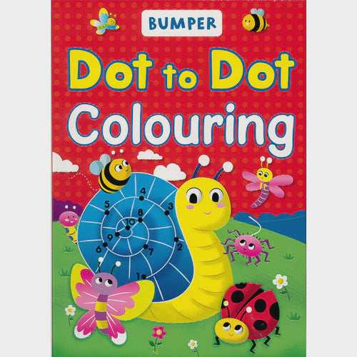 Bumper Colouring Dot To Dot book