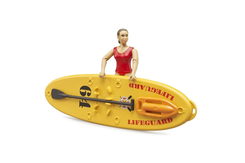 Bruder | Life Guard w/Paddle Board RRP $54.99