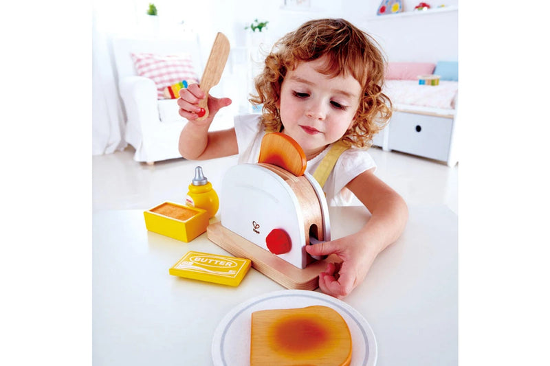 Hape | Pop-Up Toaster Set