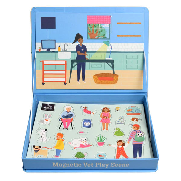 Rex London | Magnetic Vet Play Scene Set (75 pieces)