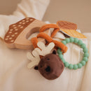 Dimples | Wooden Rattle