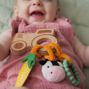 Dimples | Wooden Rattle