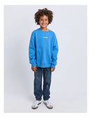 St Goliath | Influence Crew Neck Sweartshirt in Blue [8-14years]