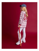 Eve Girl | Hailey Rugby Jumper (3-7 yrs) in Pale Pink
