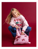 Eve Girl – Cherry Hearts Crew - Pink